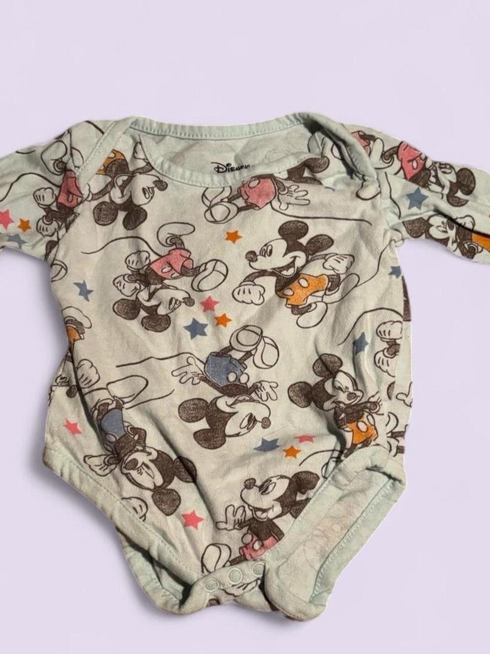 Disney Baby Mickey Mouse Allover Bodysuit | 6–9 Months